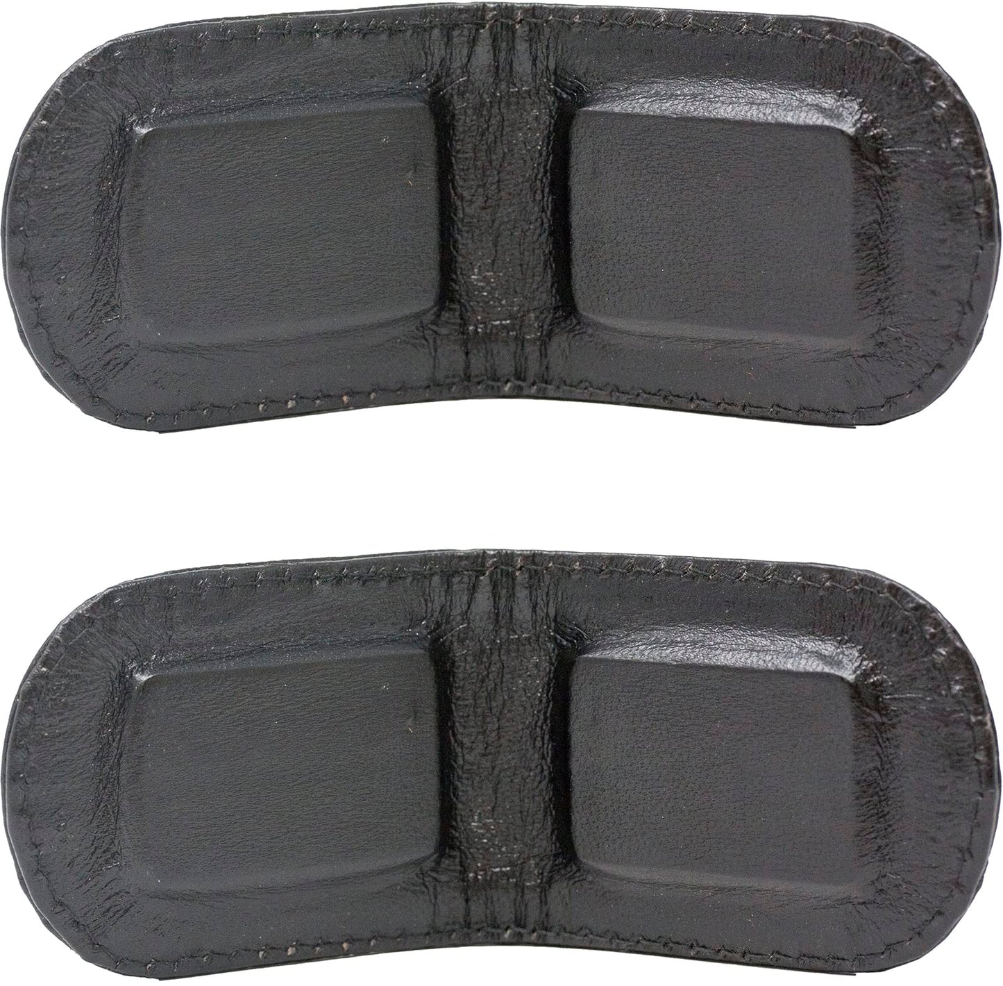 Black Leather Lizard Grain Magnetic Money Clip Q-GM20764