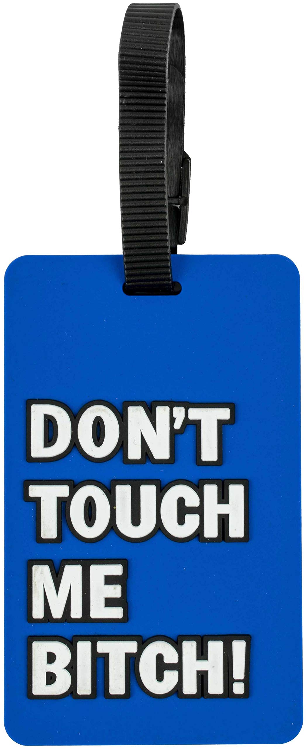 4-Piece DON'T TOUCH ME Luggage Tag Set QGM22555