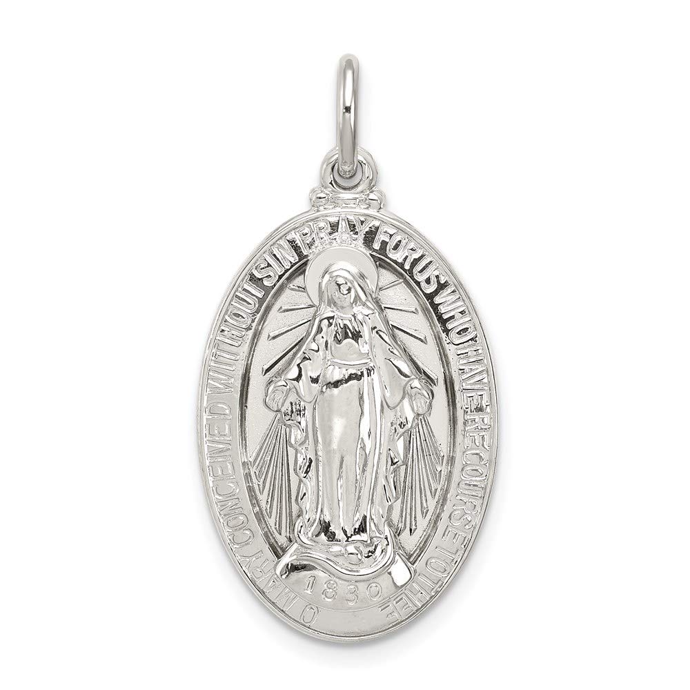 Sterling Silver Miraculous Medal