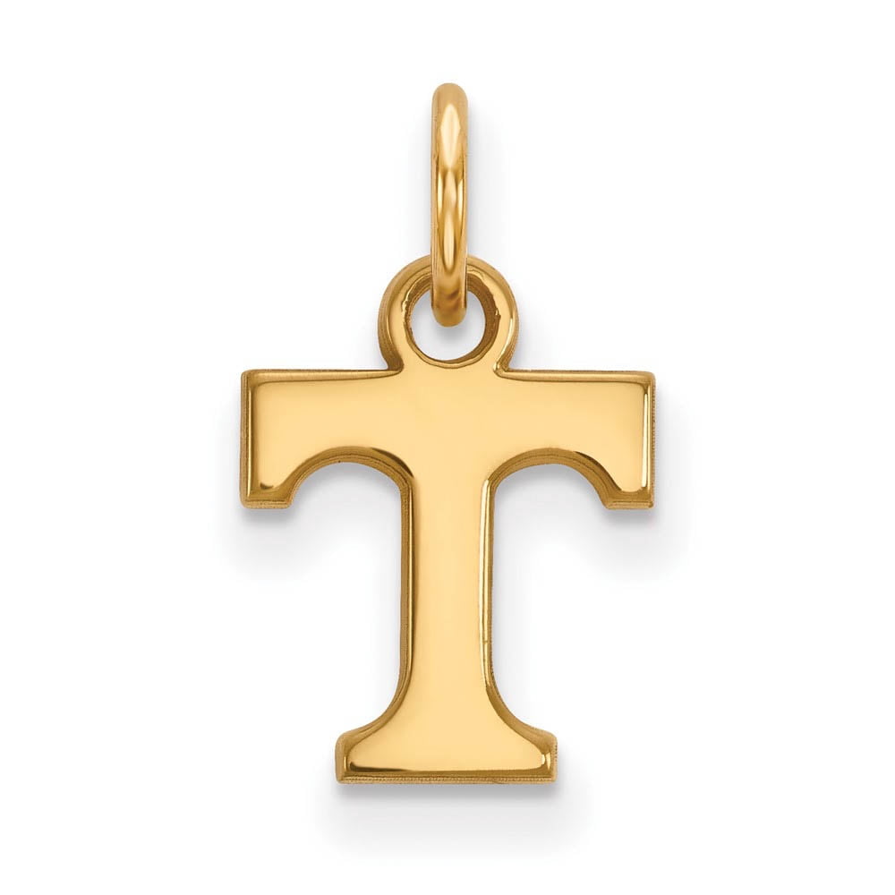 14k Gold LogoArt University of Tennessee Letter T Extra Small Pendant Q4Y001UTN