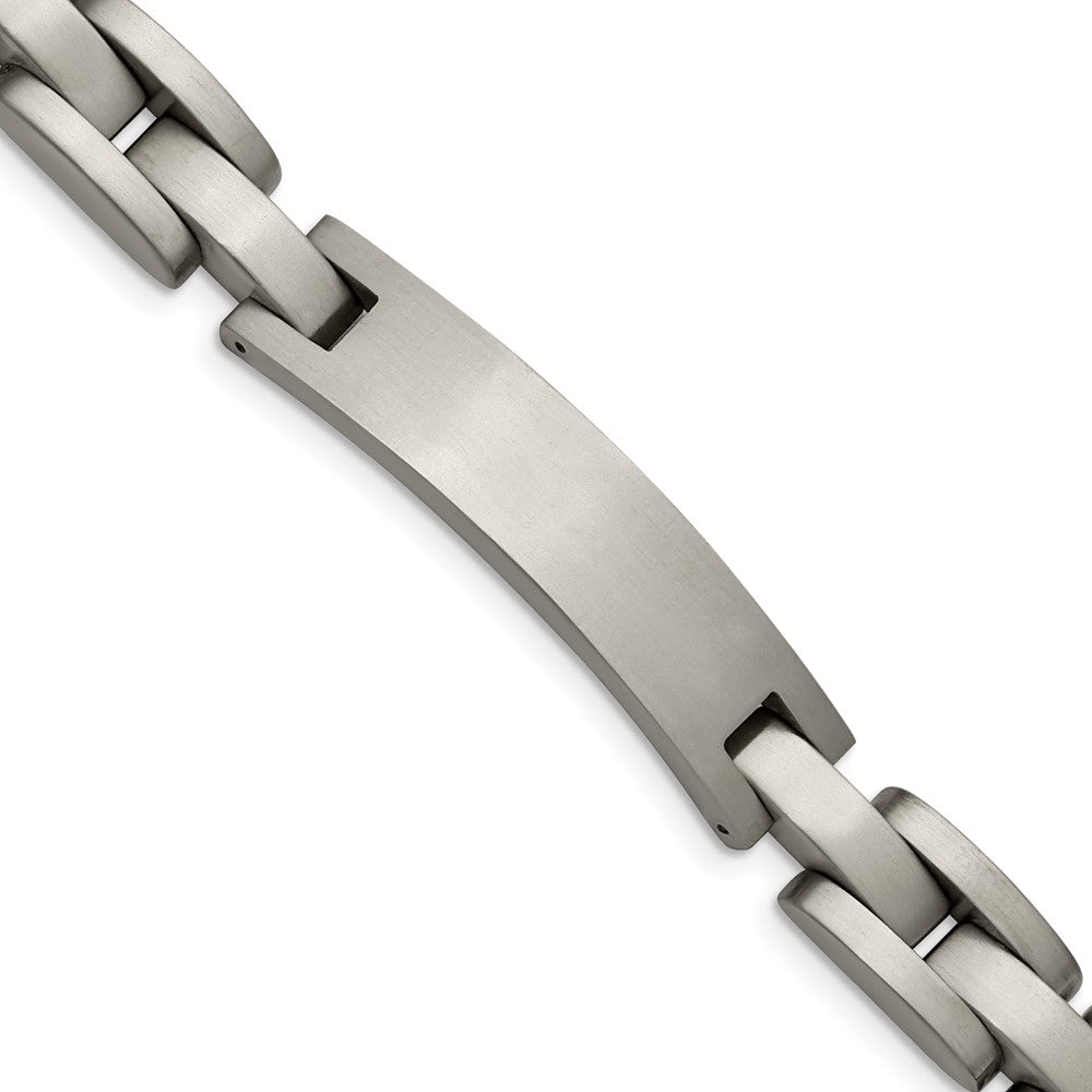 Titanium Brushed 8.75in ID Bracelet 8.75 inches