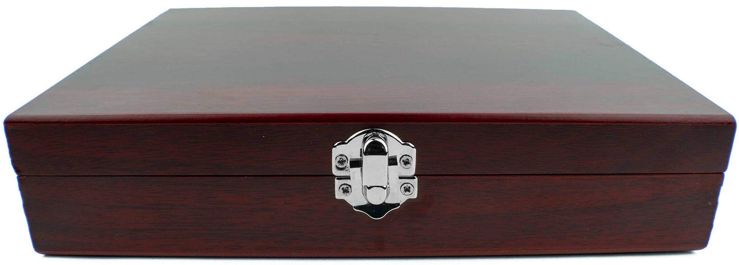 Polished Stainless Steel Two-4oz Flasks Gift Set GP2792