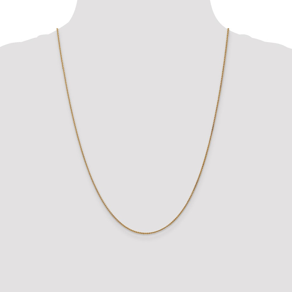 14K 1.2mm Spiga Chain