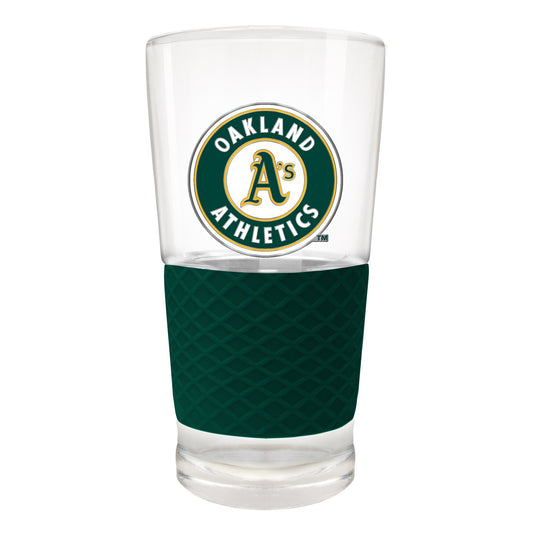 Oakland Athletics 22oz. Pilsner Glass with Silicone Grip