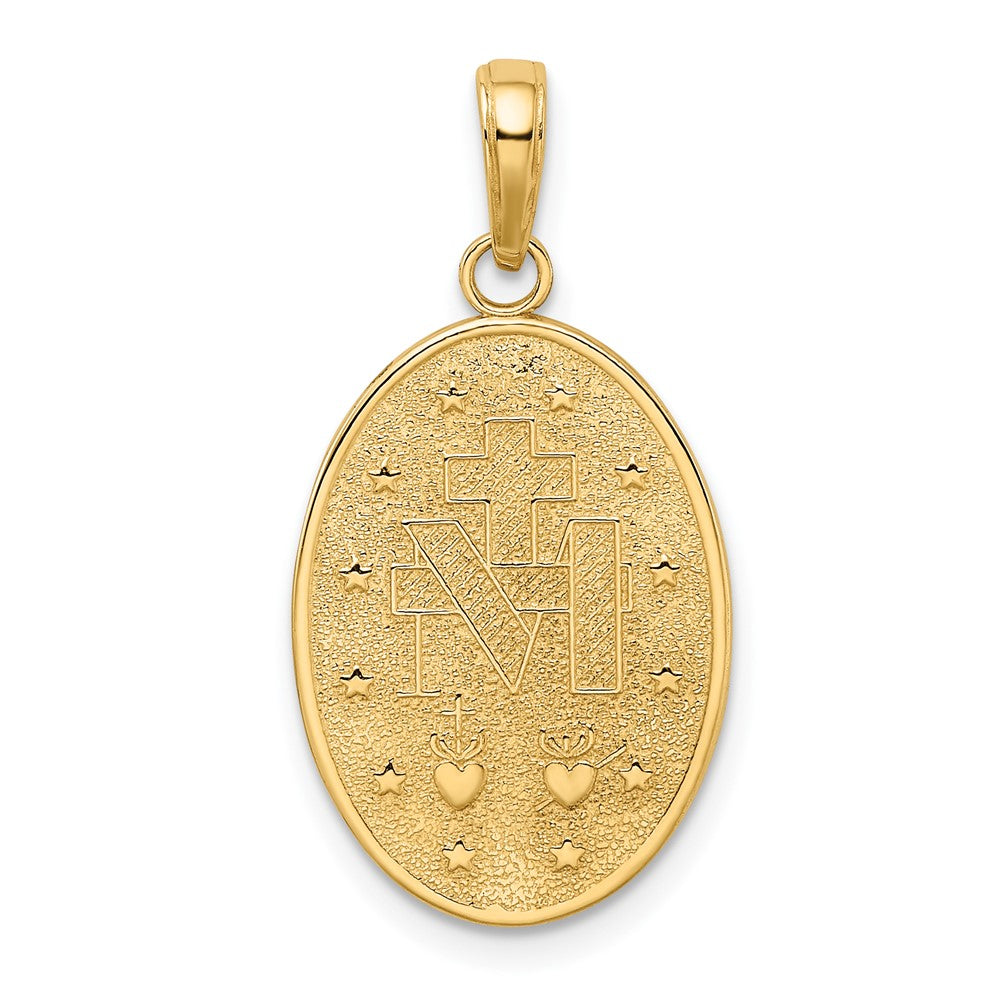 10k Miraculous Medal Pendant