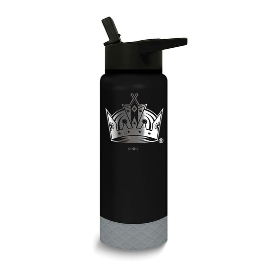 NHL Los Angeles Kings Stainless Steel Silicone Grip 24 oz. Water Bottle