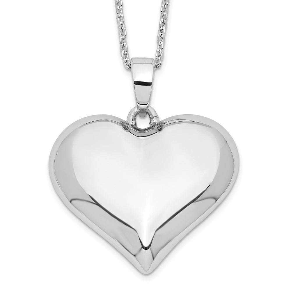Sentimental Expressions Sterling Silver  Without You Hear Ash Holder 18 Inch Necklace 18 Inches