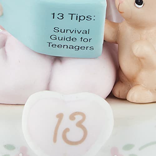 Precious Moments Growing In Grace, Age 13, Blonde Girl Figurine, 1 Each