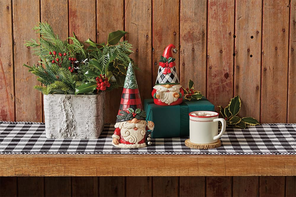 Jim Shore "Jolly Jingle" Highland Glen Gnome with Bells Figurine