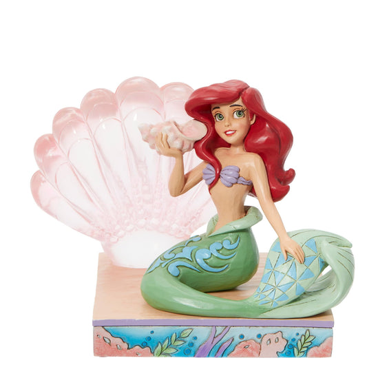 Jim Shore A Tail Of Love Polyresom Ariel Little Mermaid 6011923