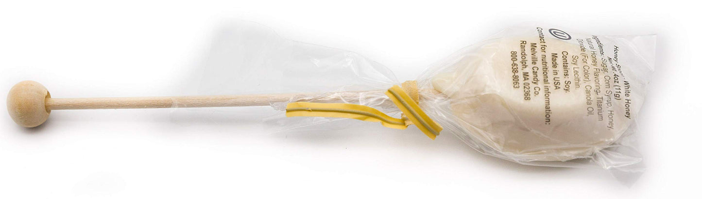 Hand Made in USA Flavored Honey On Wooden Stirrer Gift Pack (6 Count)