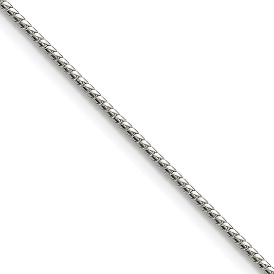 Chisel Stainless Steel Polished 1.5mm 20 inch Flat Curb Link Necklace