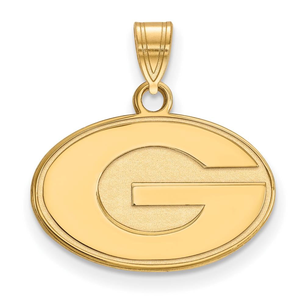 14k Gold LogoArt University of Georgia Letter G Small Pendant Q4Y002UGA