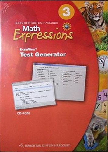 Math Expressions: Test Generator CD-ROM Grade 3