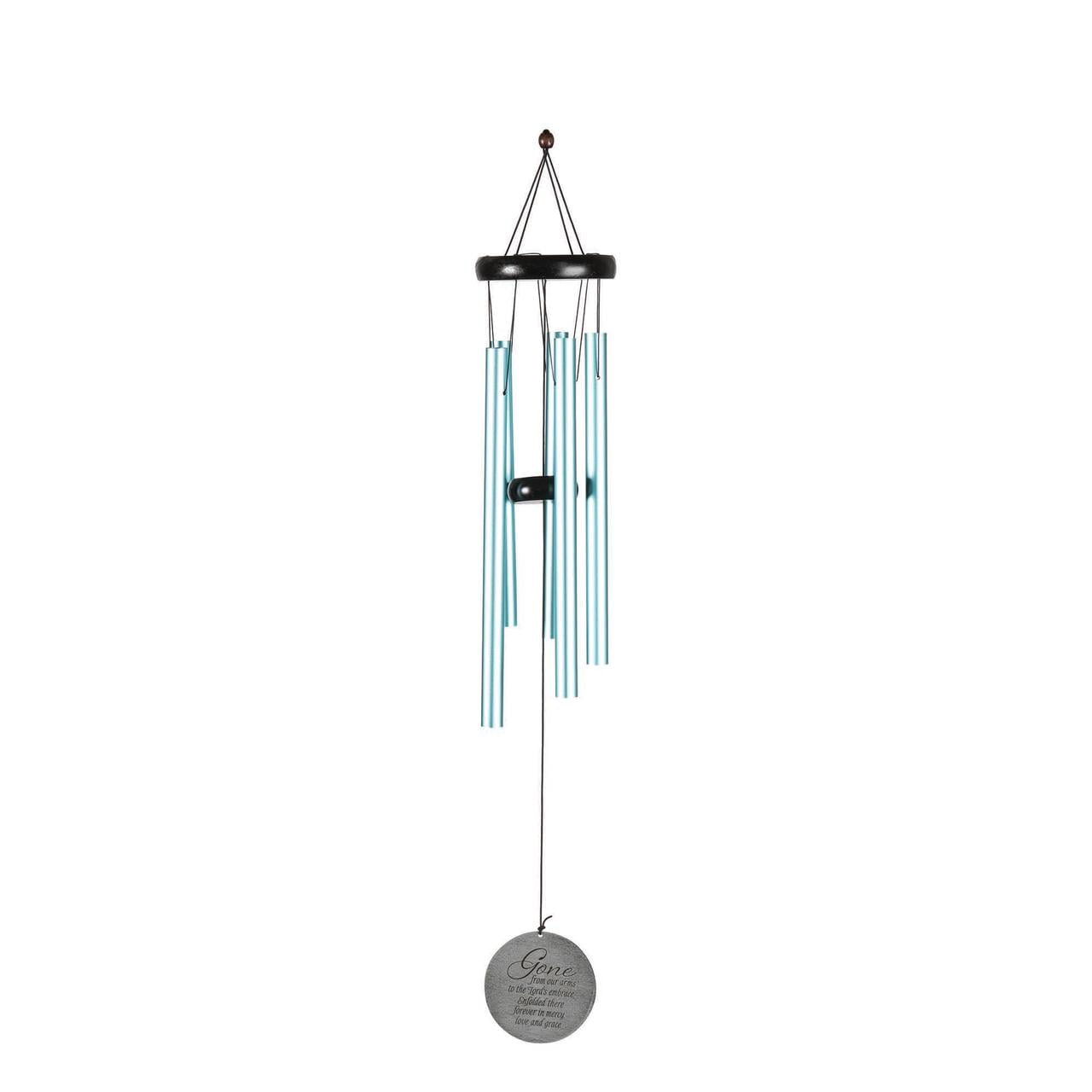 Gone From Our Arms Silver Tone Striker 35 x 5 Aluminum Wind Chime Noisemaker