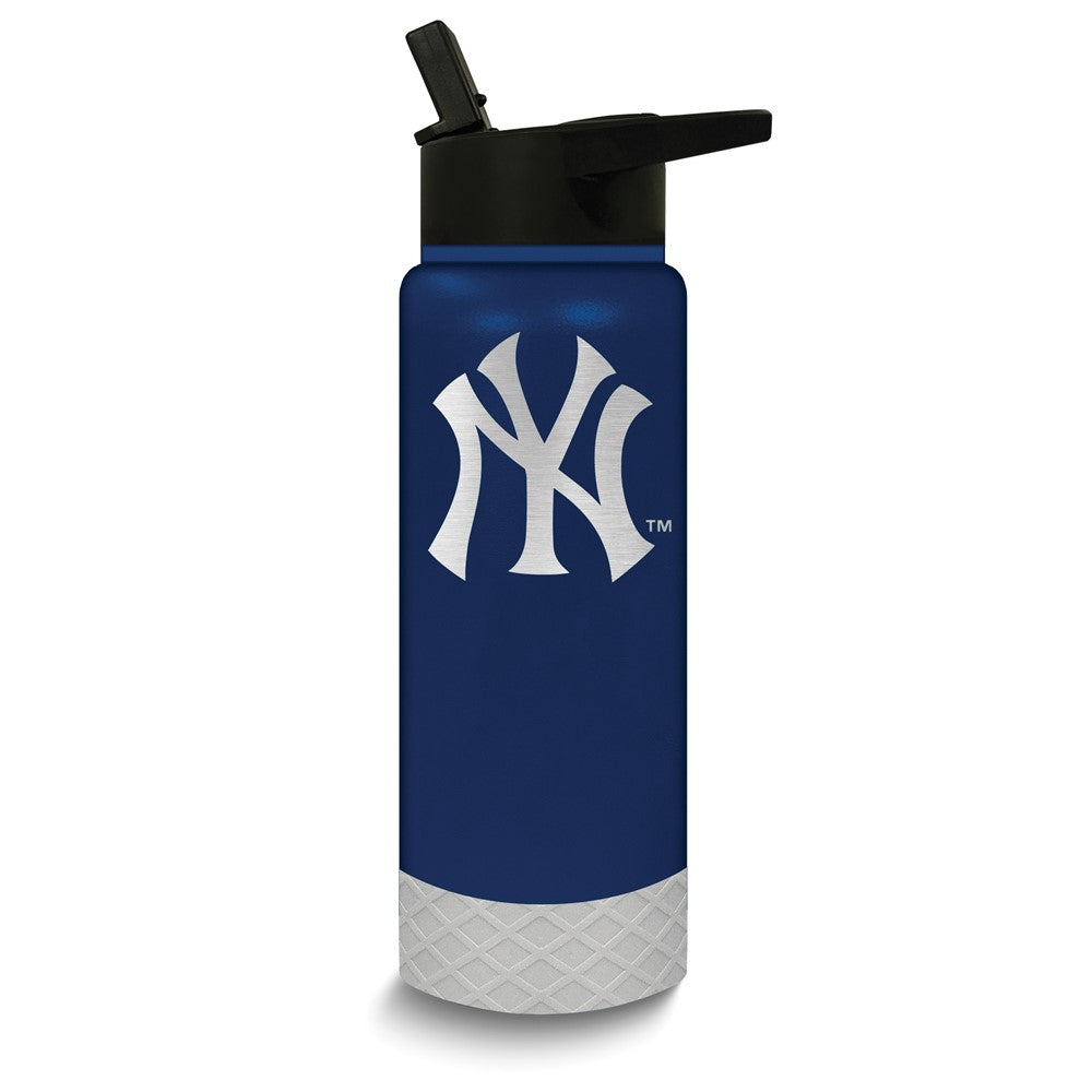 MLB New York Yankees Stainless Steel Silicone Grip 24 oz. Water Bottle