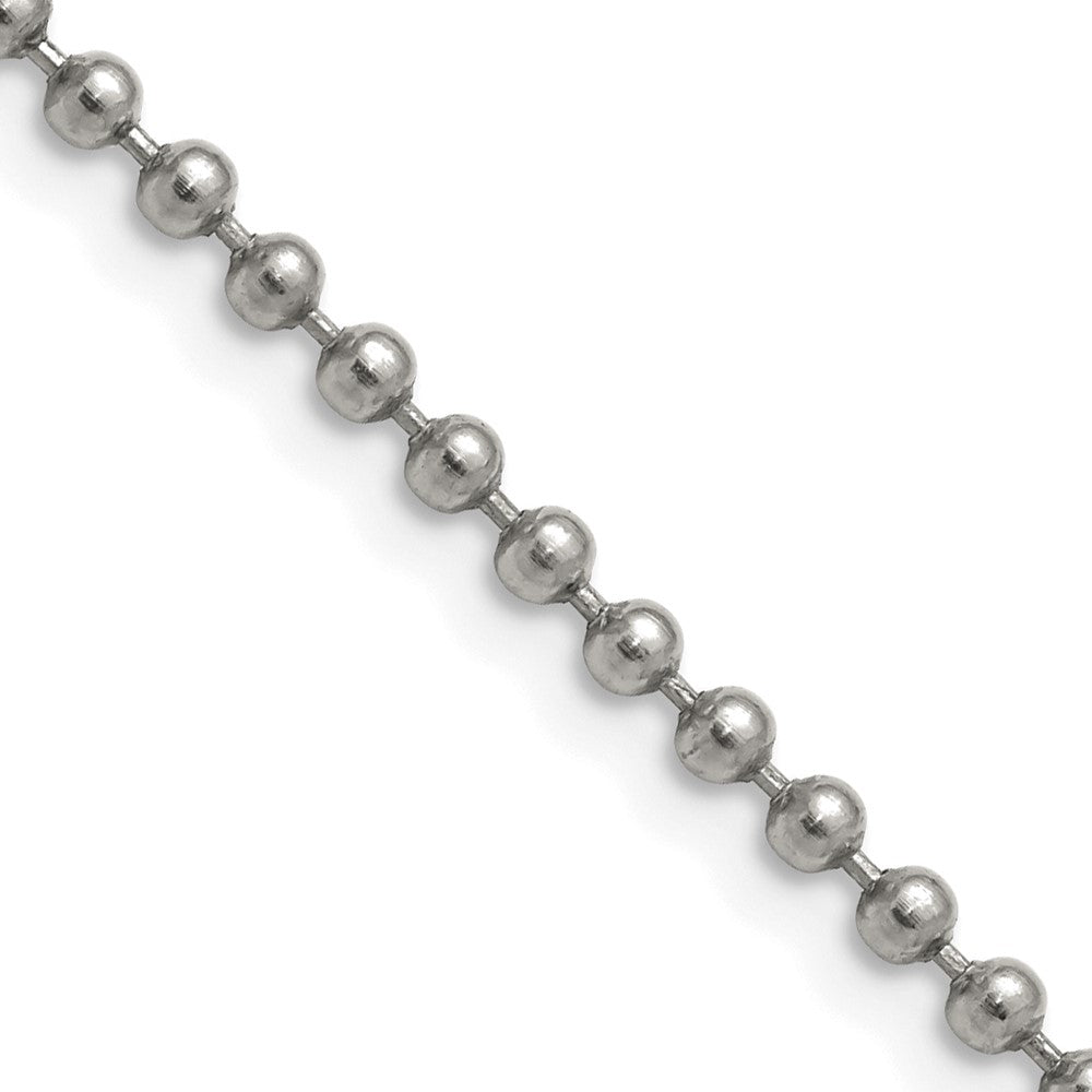 Stainless Steel Polished 3mm 18in Ball Chain