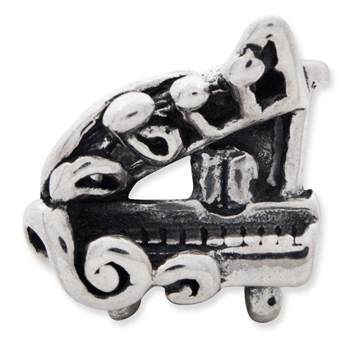 Sterling Silver Reflections Baby Grand Piano Bead