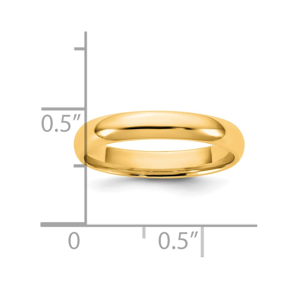 14KY 3.5mm LTW Comfort Fit Band Size 9
