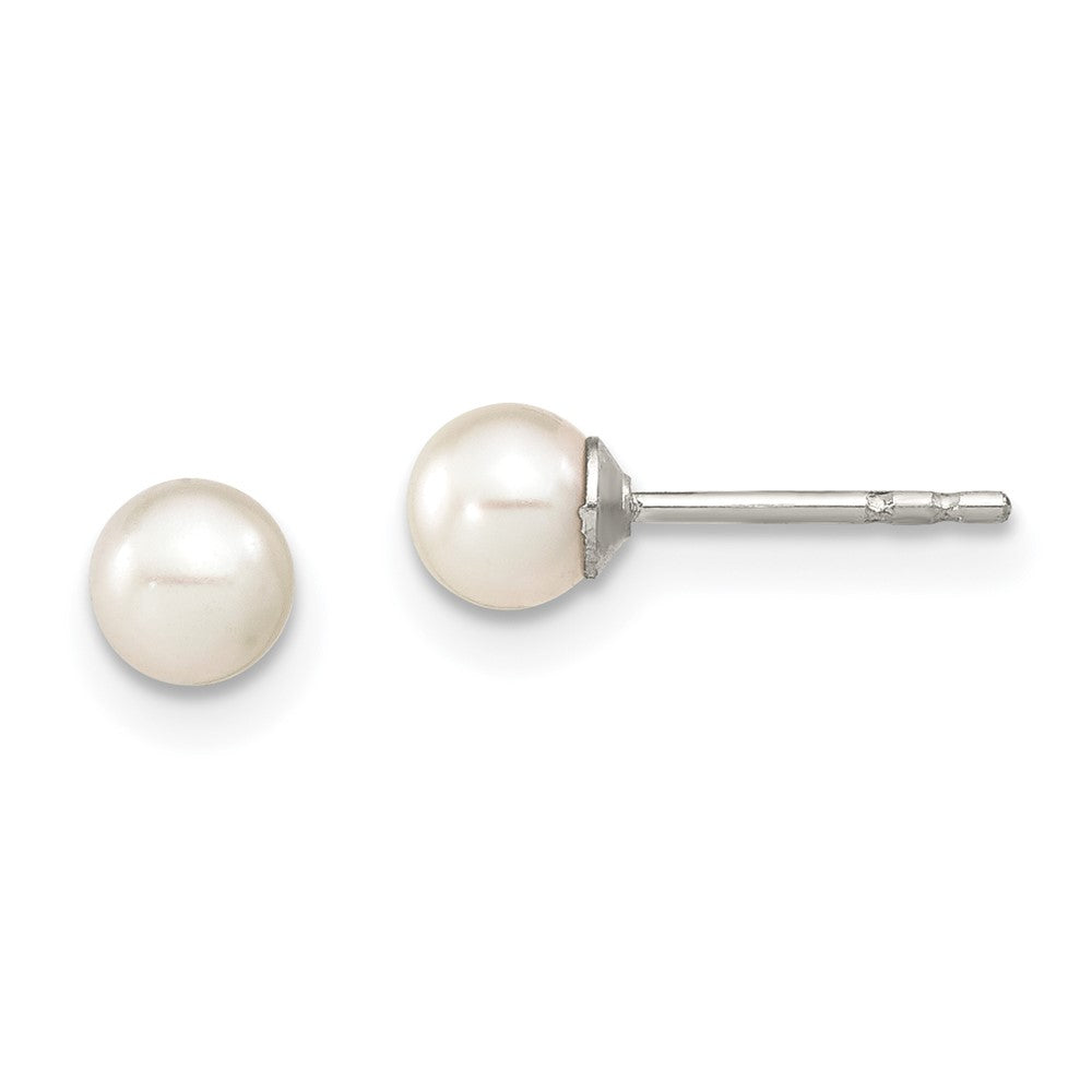 Sterling Silver Polished 9mm Ball Earrings