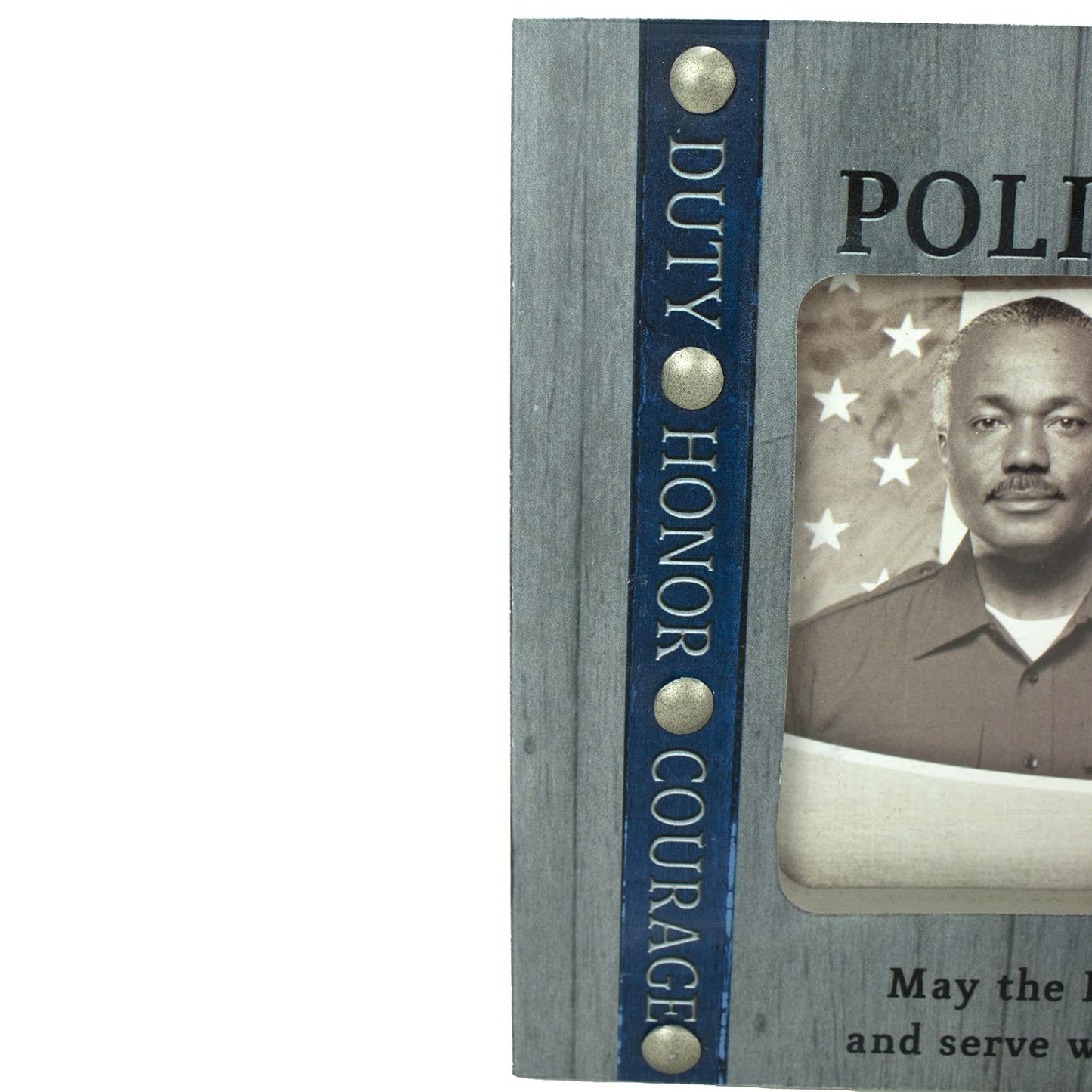 Cathedral Art Bless Our Police Officers Photo Frame, One Size, Multi