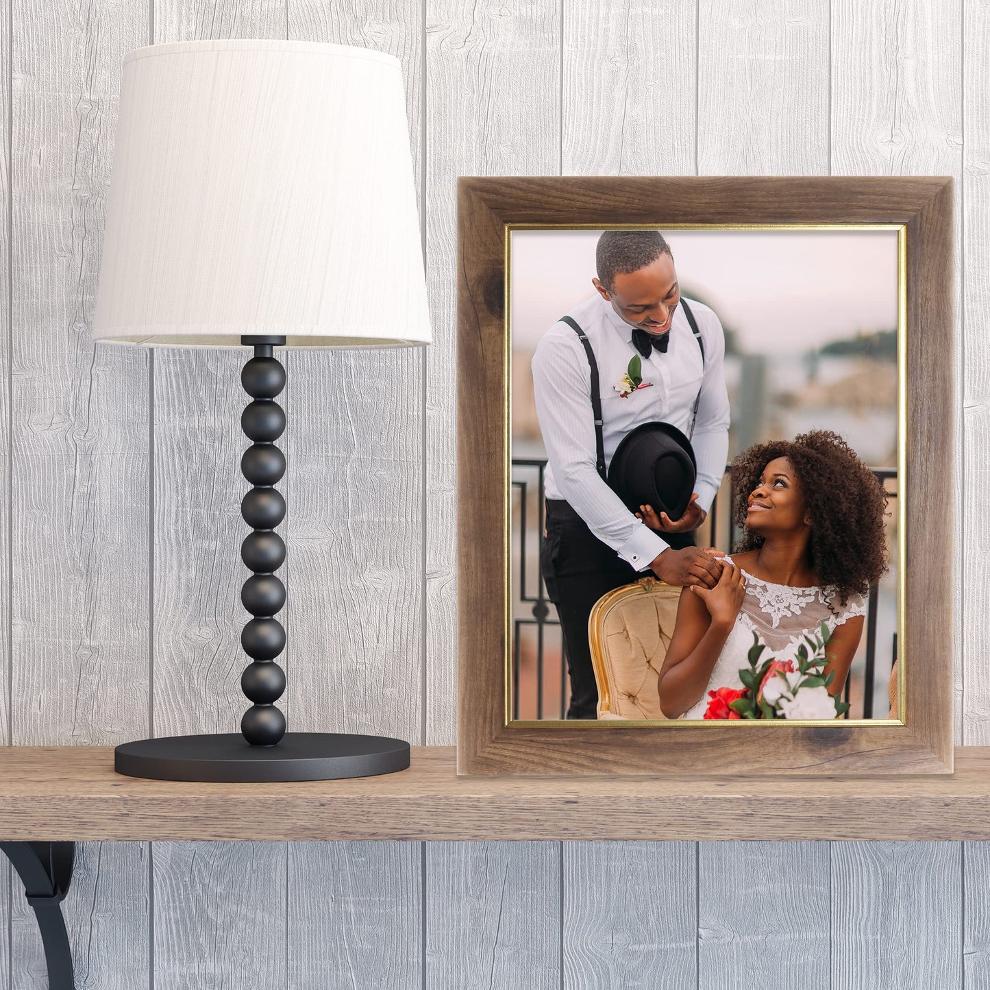 CHESTER Walnut Gold 8x10 frame - 8x10