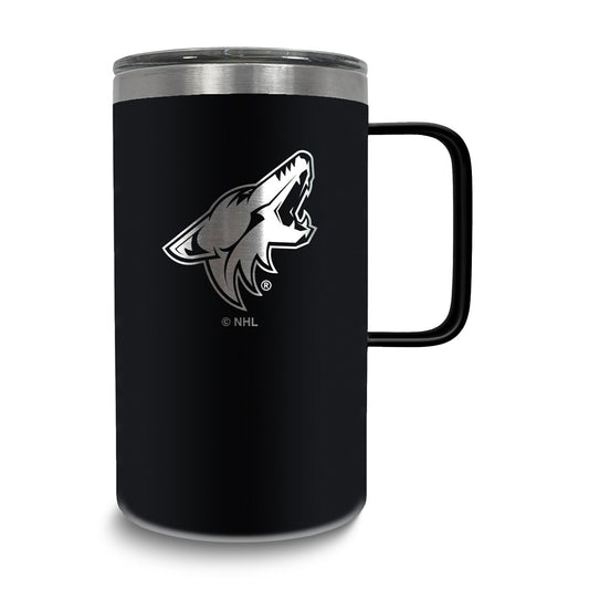 NHL Arizona Coyotes Stainless Steel 18 oz. Hustle Mug with Lid