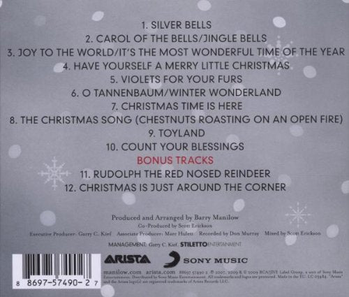 Barry Manilow - In the Swing of Christmas - Music & Performance - CD