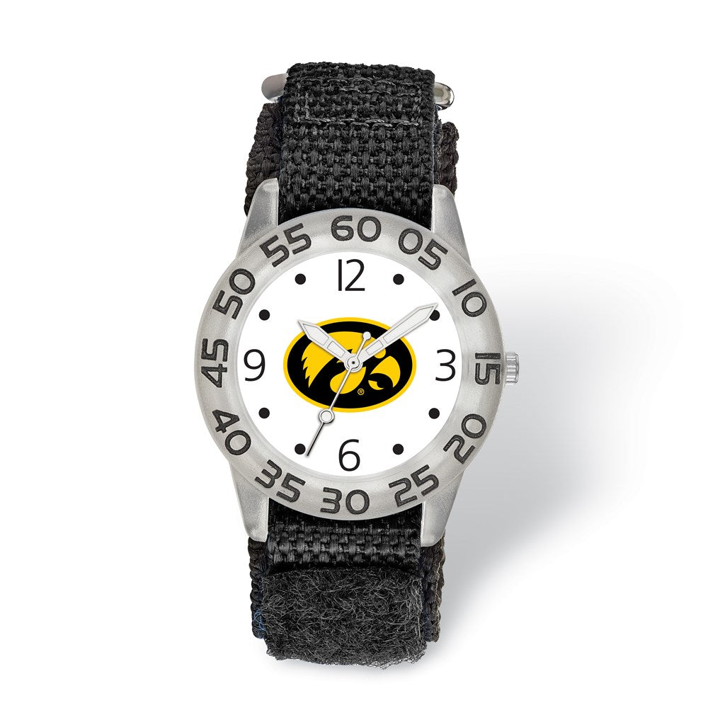 LogoArt University of Iowa Childs Fan Nylon Strap Quartz Watch QUIA173