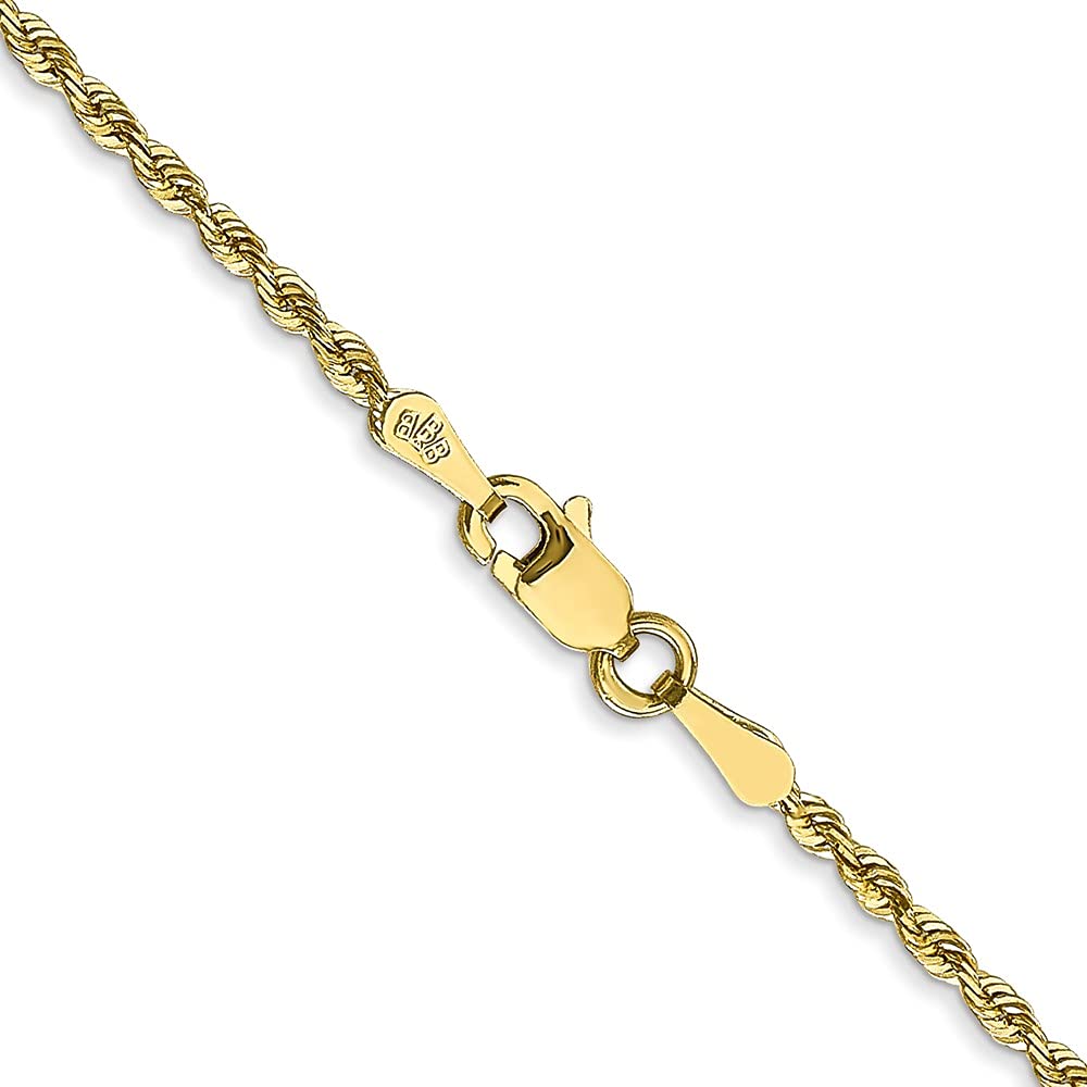 10k 1.85mm D/C Quadruple Rope Chain Anklet