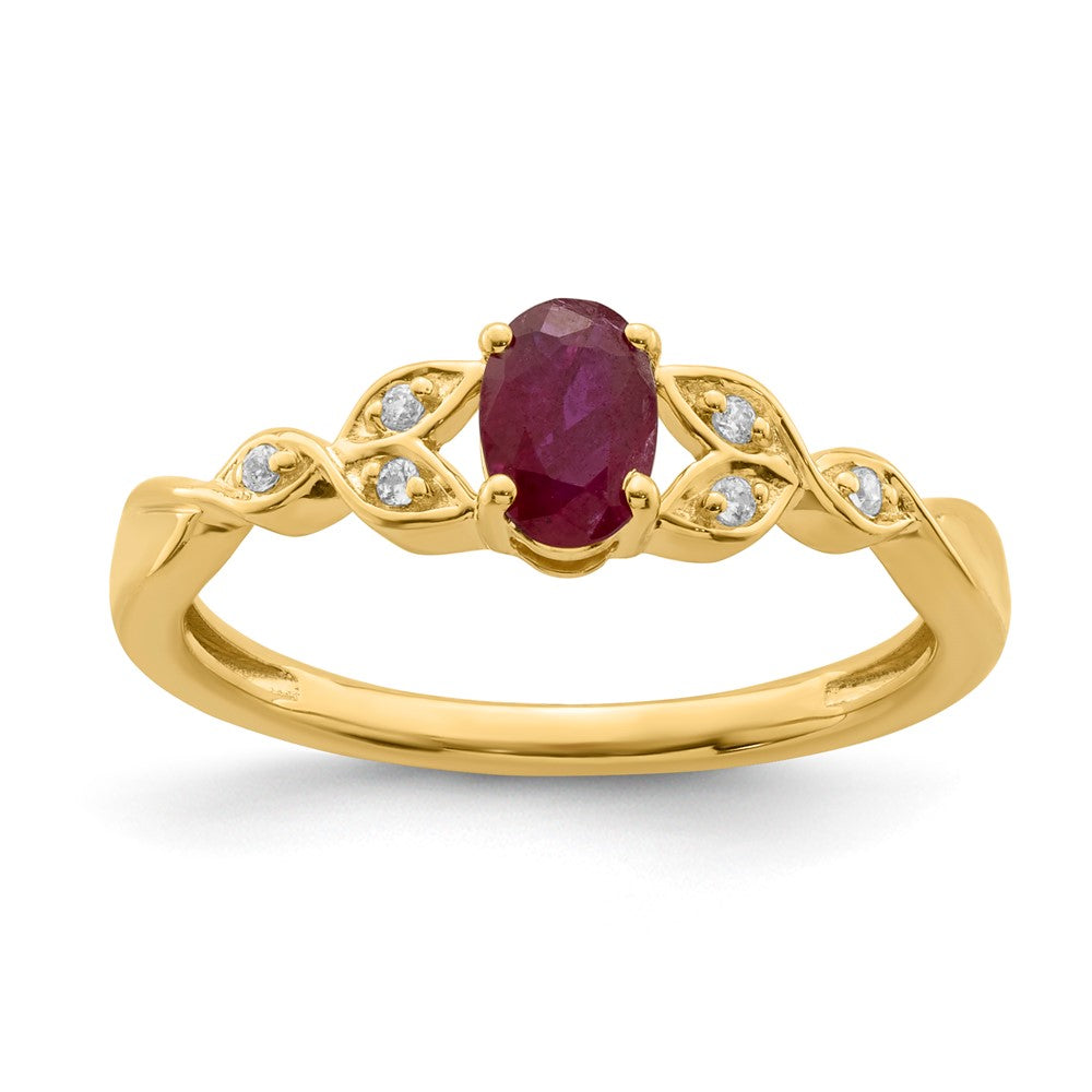 Sterling Silver Amethyst & CZ Fashion Ring