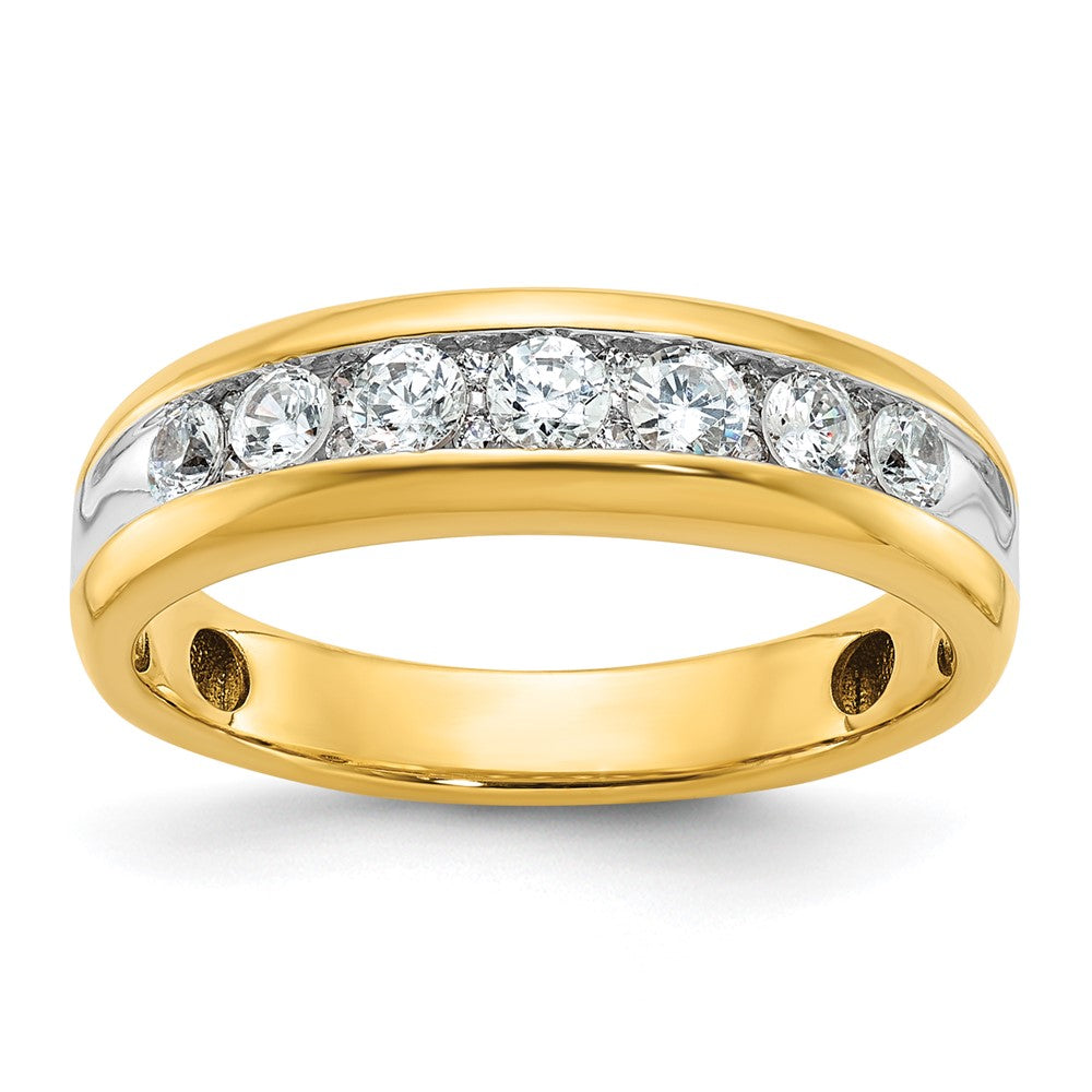 IBGoodman 14k Seven Stone Polished Men's Ring Mounting