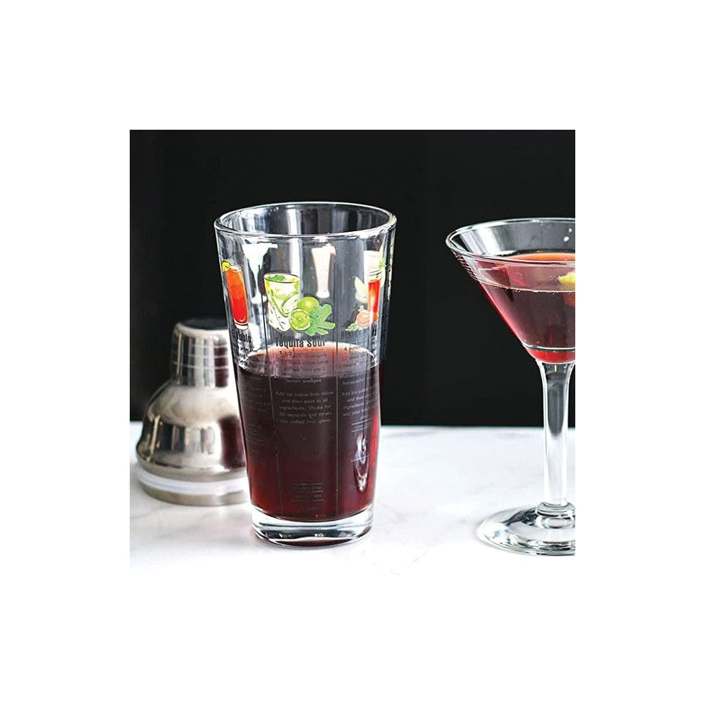16 oz. Tequila Recipes Glass Cocktail Shaker