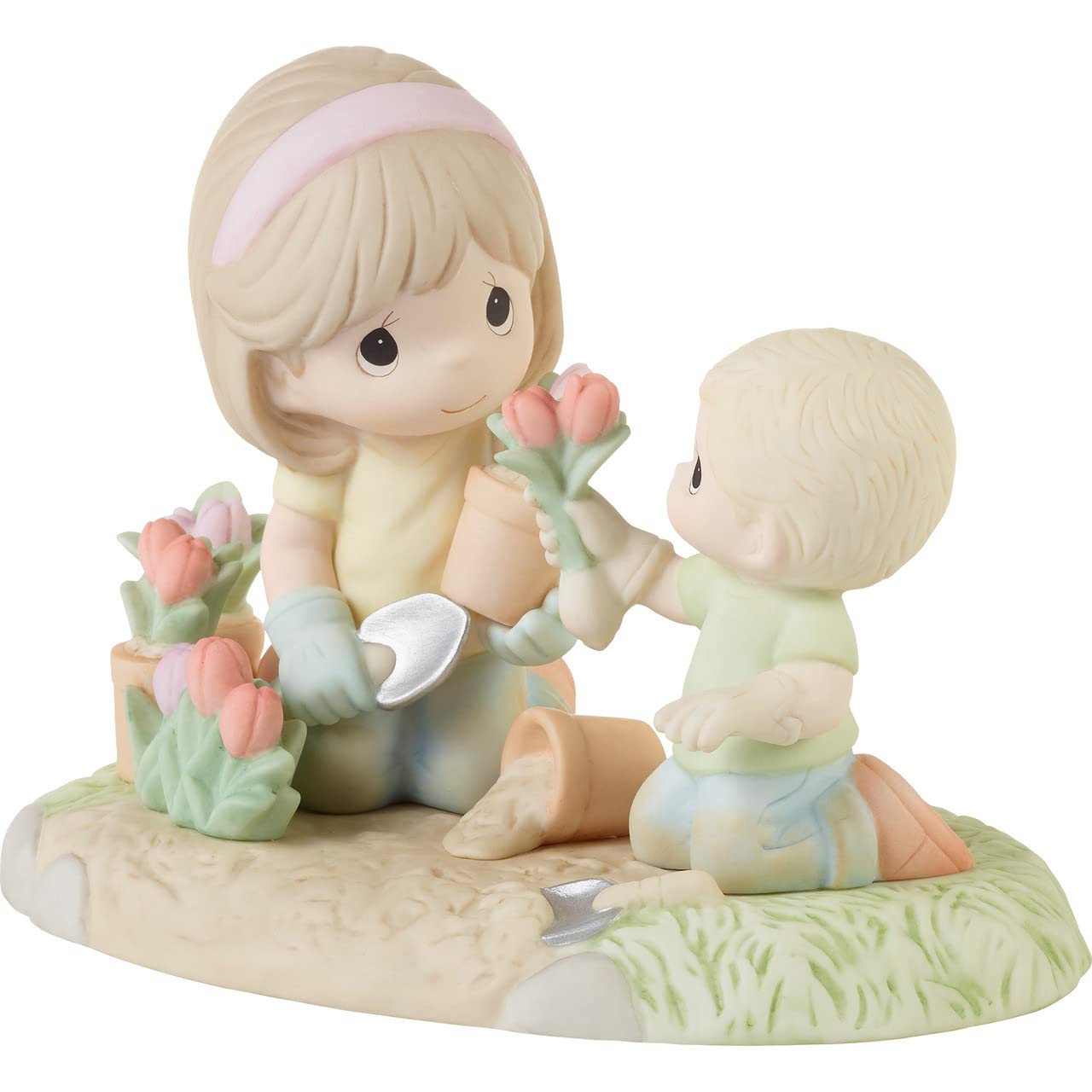 Precious Moments 223004 Perfectly Balanced Blonde Bisque Porcelain Figurine