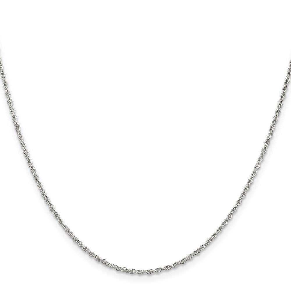 Sterling Silver 1.6mm Loose Rope Chain 30 Inches