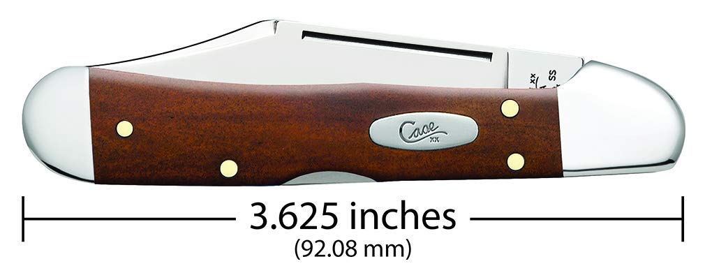 Case XX Knives Chestnut Bone Mini Copperlock Pocket Knife