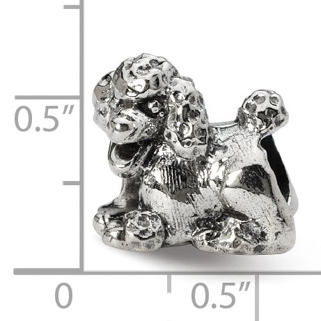 Sterling Silver Reflections Poodle Bead