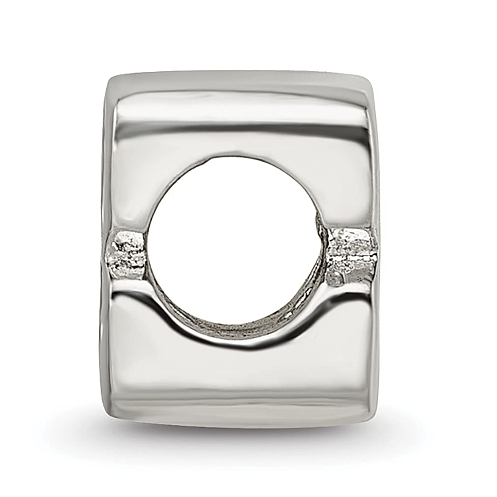 Reflection Beads Sterling Silver Reflections Number 8 Bead