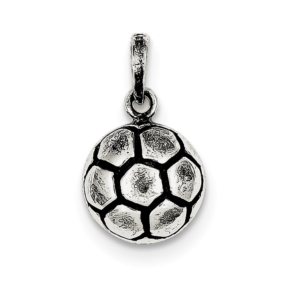 Sterling Silver Antiqued Pendant