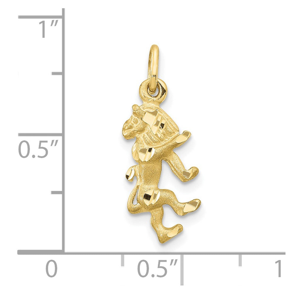 10k Leo Zodiac Charm