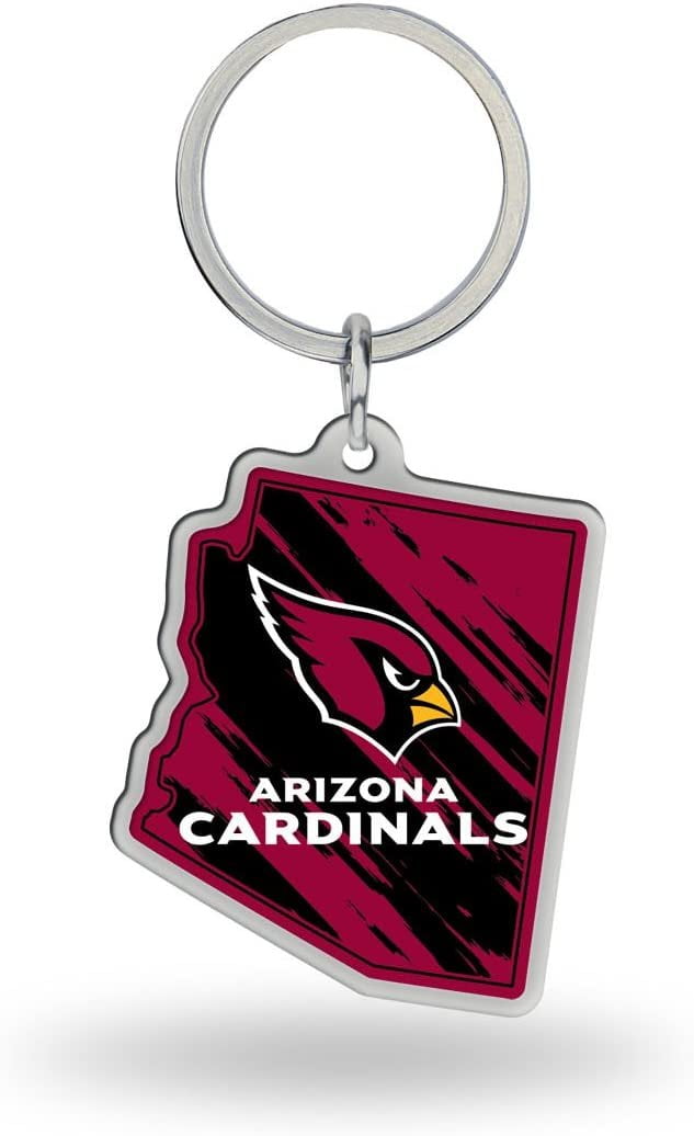 NFL Rico Industries State Shape Keychain, Arizona Cardinals