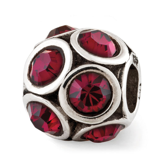 Sterling Silver Reflections July Preciosa Crystal Bead