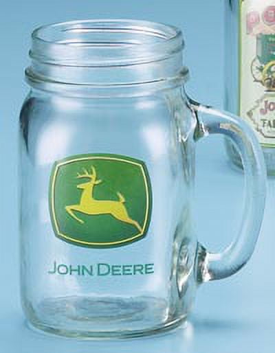 John Deere Trademark Drink Jar