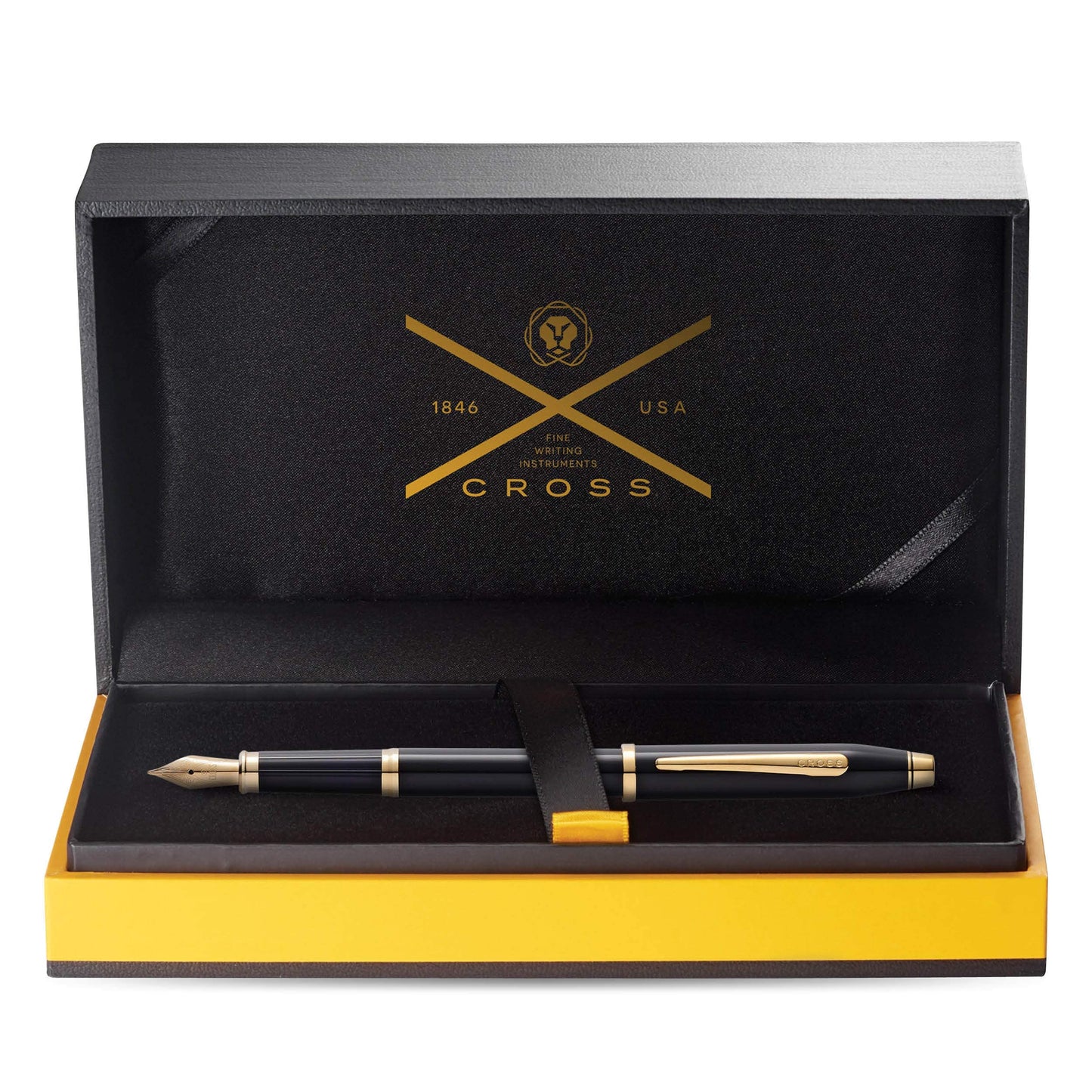 Century® II Classic Black Medium Nib Fountain Pen