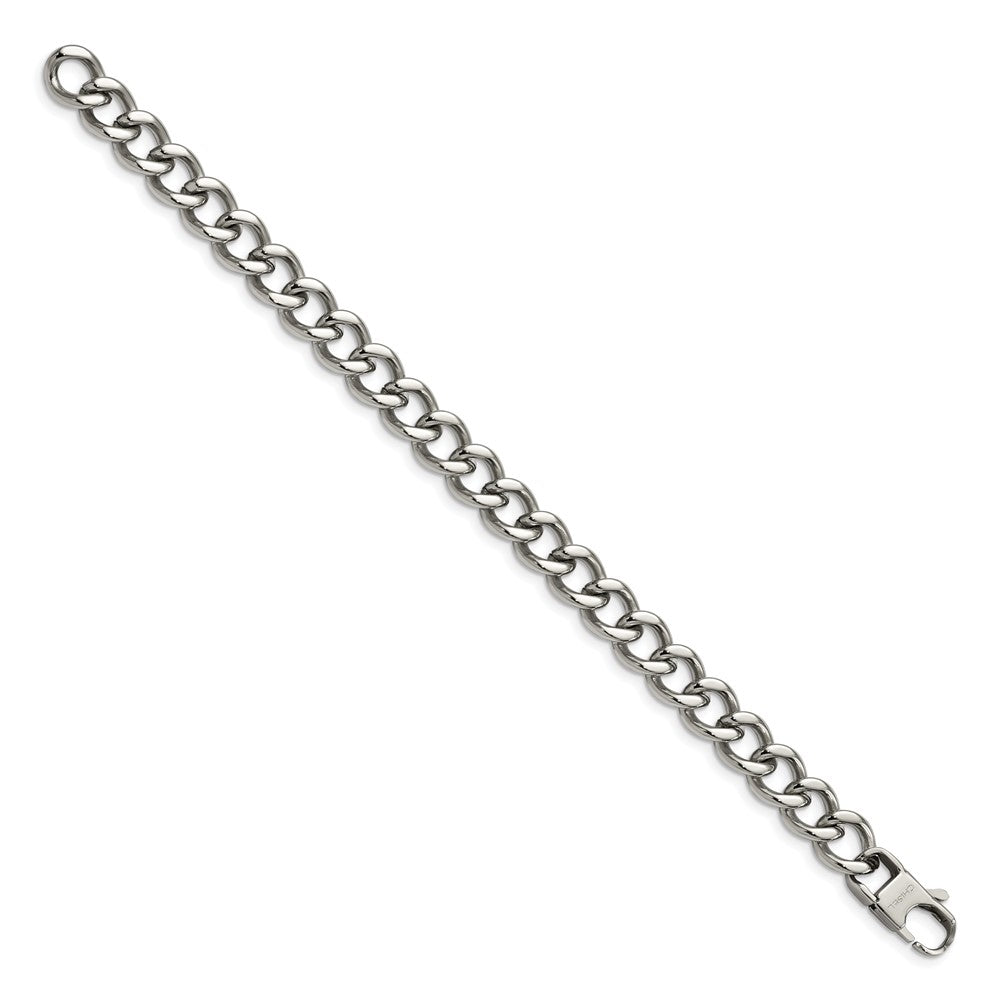 Stainless Steel Polished 8.5in Bracelet 8.5 inches