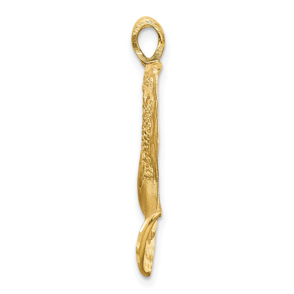 10K Nefertiti Pendant