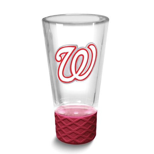 MLB Washington Nationals Collectors 4 oz. Shot Glass with Silicone Base
