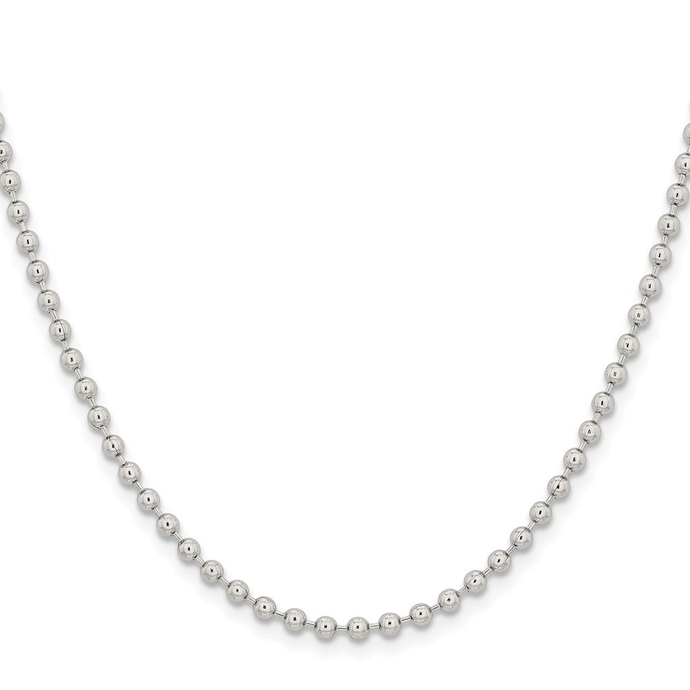 Stainless Steel Polished 3mm 18in Ball Chain
