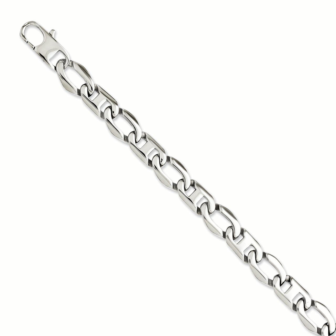 Chisel Stainless Steel Polished Open Links Bracelet