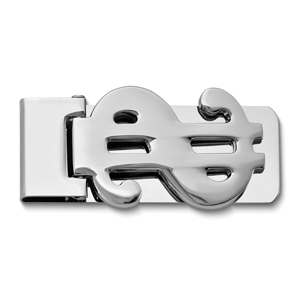 Silver-tone Money Clip